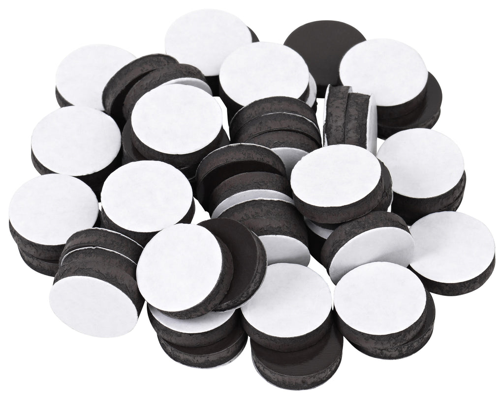 3/4 x 3/16- Inch Diameter Flexible Self Adhesive Magnets